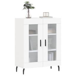 Berkfield Home Sideboard White 69.5x34x90 cm Engineered Wood - thumbnail 3