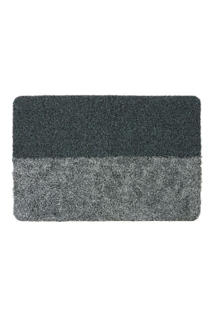 JVL Chelsea Barrier Scraper Doormat 50x75cm Grey - Size: 50 cm x 75 cm - image 1