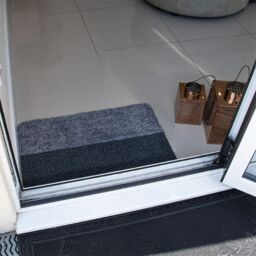 JVL Chelsea Barrier Scraper Doormat 50x75cm Grey - Size: 50 cm x 75 cm - thumbnail 2