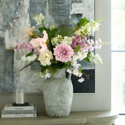 Hill Interiors The Natural Garden Collection Elatum Delphinium Artificial Flower in Purple - thumbnail 4
