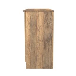 Ready Assembled 2 U Trent 2 Door 3 Drawer Sideboard (Ready Assembled) in Dark Brown - thumbnail 2