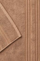 CHRISTY 'Serene' Soft Tone 100% Combed Cotton Bath Mat in Light Brown - thumbnail 3