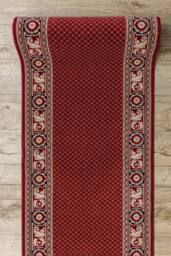 RugsX Wool Nain Runner in Red - Size: 80 cm x 100 cm - thumbnail 3