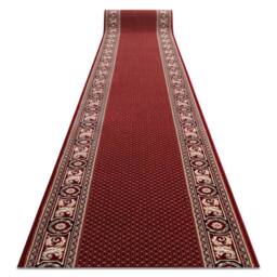RugsX Wool Nain Runner in Red - Size: 80 cm x 100 cm - thumbnail 1