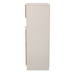 Ready Assembled 2 U Norway 3 Drawer Deep Chest with shelf (Ready Assembled) in Beige - Size: Medium - thumbnail 3
