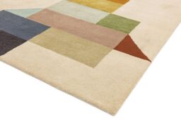 The Rug Shop UK Multi Abstract Luxurious Easy To Clean Cotton Backing Rug - Size: 160 cm x 230 cm - thumbnail 2