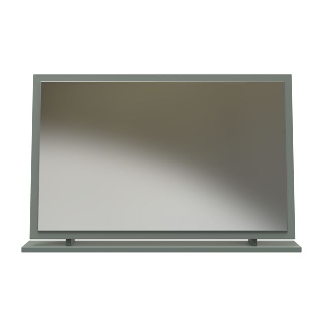 Ready Assembled 2 U Memphis Large Mirror (Ready Assembled) in Pale Green - image 1