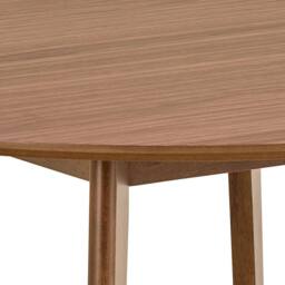 Wyld Haus Saffron Small Round Dining Table Walnut Effect in Natural - thumbnail 7