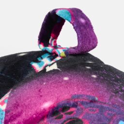 OHS Kids Playing Bean Bag Chair Filled Printed Gaming Seat in Purple - thumbnail 4