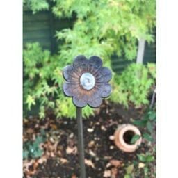 Poppyforge Daisy Pin Support 4Ft (BM/RtR) (Pack of 3) - Steel - H121.9 cm in Black