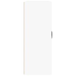 Berkfield Home Hanging Wall Cabinet White 69.5x32.5x90 cm - thumbnail 6