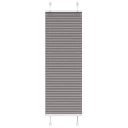 Berkfield Home Pleated Blind Anthracite 45x100 cm Fabric Width 44.4 cm Polyester in Grey - thumbnail 3