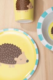 Orsina Vibrant Kids Harry Hedgehog Dinner Set, Durable Children Dining Set, Compact Harry Hedgehog Dining Set - thumbnail 5
