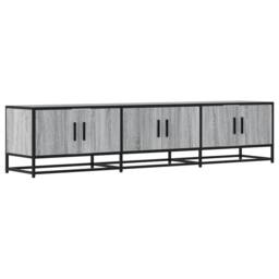 Berkfield Home TV Cabinet Grey Sonoma 180x35x41 cm Engineered Wood - Size: 180 x 35 x 41 cm - thumbnail 1