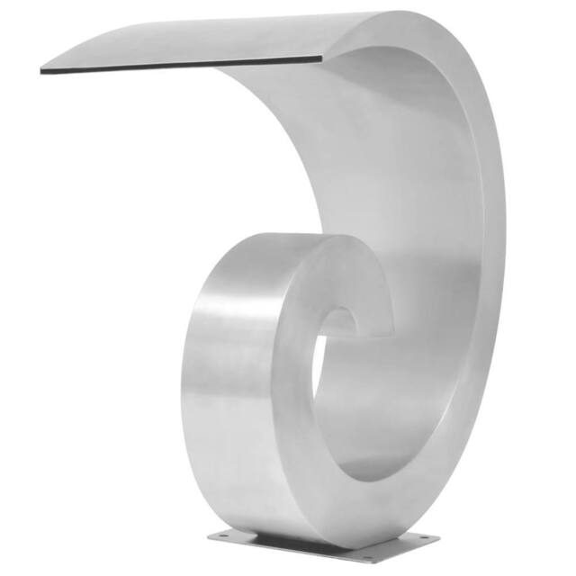 Berkfield Home Pool Fountain Stainless Steel 50x30x53 cm Silver - Size: 50 x 30 x 53 cm - image 1