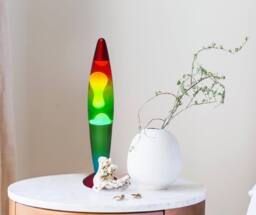 "Trendi 16"" Rainbow Motion Lamp with Aluminum Base - Size: 16 inches" - thumbnail 4