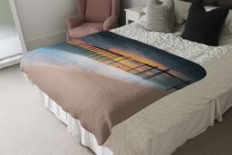 Benjamin Tate Design Designer Blanket Designer Blanket in Natural - Size: 120 cm x 150 cm - thumbnail 4