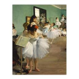 "Artery8 The Dance Class Ballet Studio Degas Vintage Wall Art Print Poster - Size: W12"" x H16""" - thumbnail 1