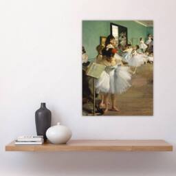 "Artery8 The Dance Class Ballet Studio Degas Vintage Wall Art Print Poster - Size: W12"" x H16""" - thumbnail 4