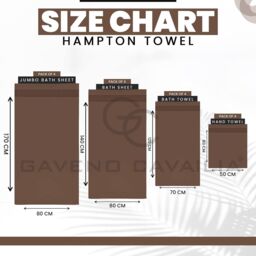 GAVENO CAVAILIA 4 Pack Hampton Towel in Natural - thumbnail 3