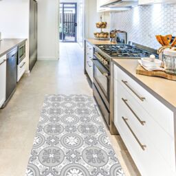 Artsy Mats Sicily Vinyl Floor Mat 67x145cm - Size: 67 cm x 140 cm