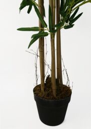 Leaf 150cm (5ft) Artificial Bamboo Plants Trees Green - thumbnail 2