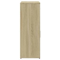 Berkfield Home Sideboards 2 pcs Sonoma Oak 60x30x84 cm Engineered Wood in Light Tan - Size: 60 x 30 x 84 cm - thumbnail 6