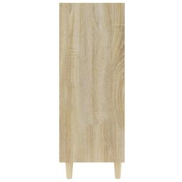 Berkfield Home Sideboard Sonoma Oak 69.5x32.5x90 cm Engineered Wood in Brown - thumbnail 4