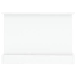 Berkfield Home Decorative Coffee Table White 90x50x35 cm Engineered Wood - Size: 90 x 50 x 35 cm - thumbnail 8