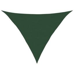 Berkfield Home Sunshade Sail 160 g/m ² Dark Green 5x5x6 m HDPE - thumbnail 3