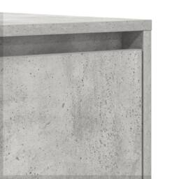 Berkfield Home Sideboard Concrete Grey 120x41x75 cm Engineered Wood - Size: 120 x 41 x 75 cm - thumbnail 4