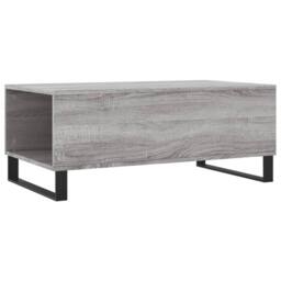 Berkfield Home Coffee Table Grey Sonoma 90x50x36.5 cm Engineered Wood - thumbnail 8
