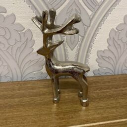 Minster Nickel Plated Reindeer - L3 x W6 x H10 cm in Silver - Size: 1 Pack - thumbnail 6