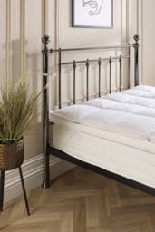 Martex Goose Feather & Down Mattress Topper in White - Size: King - thumbnail 1