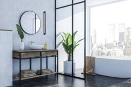 Kanlux 38895 Yalte IP54 8w LED 90cm Linear Wall Light in 3000k (Warm White) in a Black Finish - thumbnail 8
