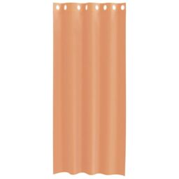 Berkfield Home Voile Curtains with Grommets 2 pcs Terracotta in Brown - thumbnail 4
