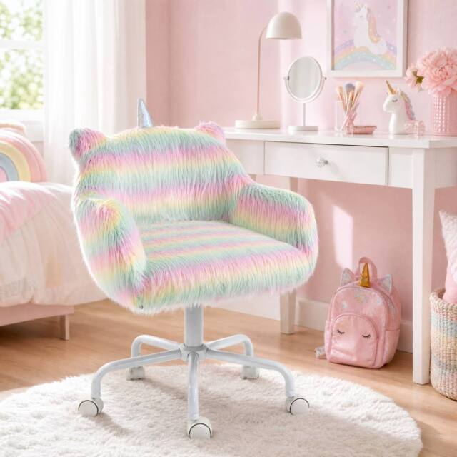 STILVORA Multicolour Office Chair with Armrests & Wheels - image 1
