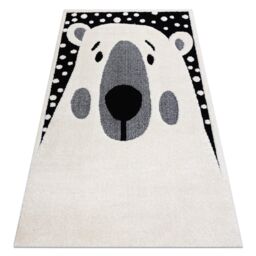 RugsX Modern Children's Rug in Yellow - Size: 120 cm x 170 cm - thumbnail 1