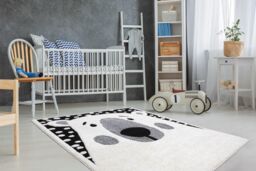 RugsX Modern Children's Rug in Yellow - Size: 120 cm x 170 cm - thumbnail 4