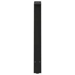Berkfield Home Coffee Table Legs A-Shaped 2 pcs Black¬†50x(72-73) cm Steel in Black - thumbnail 6
