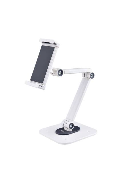 StarTech Adjustable Tablet Stand For Desk in White - image 1