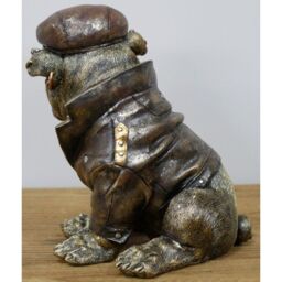 Gifts Direct 2 U Smoking Bulldog Ornament Gold - thumbnail 5
