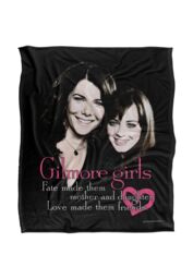 Warner Brothers Gilmore Girls The Girls Silky Touch Super Soft Throw Blanket 152x127cm in White - Size: 152x127 cm - thumbnail 1