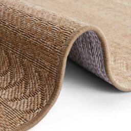 THE RUGS Indoor Outdoor Granado Rug Chevron Design, Weather Resistant Pile in Beige - Size: 160 cm x 230 cm - thumbnail 3