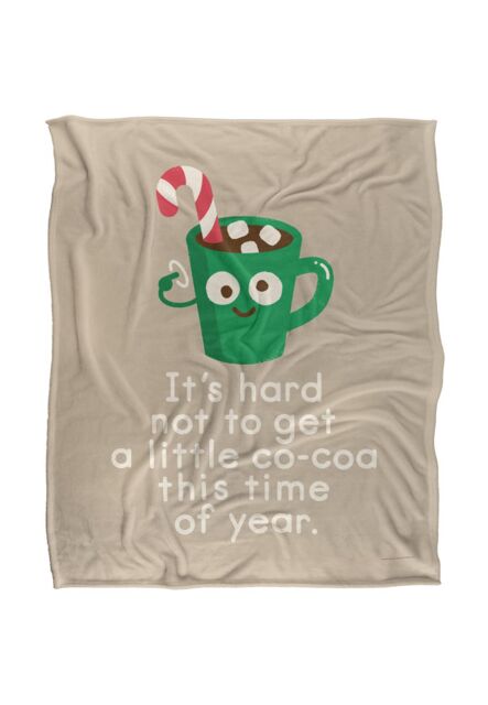 David Olenick Mallow Out Silky Touch Super Soft Throw Blanket 152 X 127 cm in White - image 1