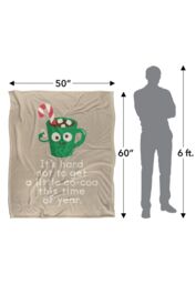 David Olenick Mallow Out Silky Touch Super Soft Throw Blanket 152 X 127 cm in White - thumbnail 5