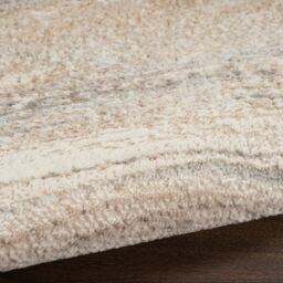 The Rug Shop UK Modern Abstract Polyester Easy To Clean Cream Area Rug in Grey - Size: 240 cm x 300 cm - thumbnail 6
