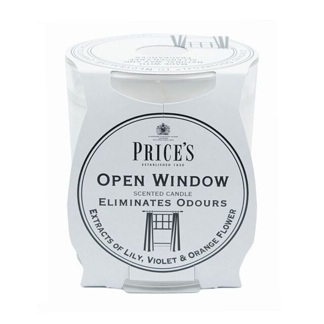 Price's Open Window Scented Jar Candle Lily Violet & Orange Flower - image 1