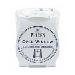 Price's Open Window Scented Jar Candle Lily Violet & Orange Flower - thumbnail 1