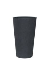 KDMD Charcoal Black Aged Effect Tall Plastic Planter 62cm - thumbnail 2